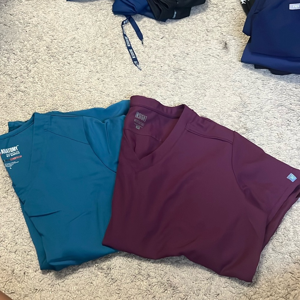 Scrub tops